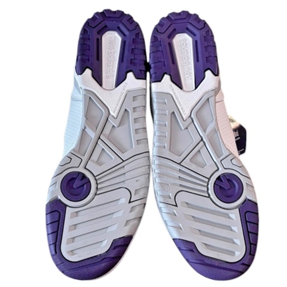 New Balance 650R Mens Size 10.5 Shoes White Purple Sneakers New‎ main image 4